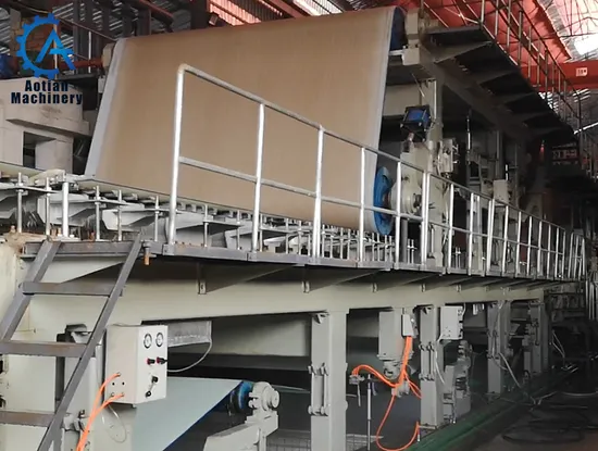 Kraftpapiermaschine Leimpresse Papierrecycling-Leimmaschine